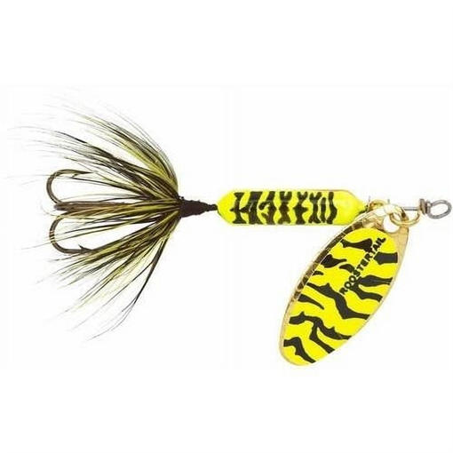 Picture of YAKIMA ROOSTER TAILS ROOSTER TAIL 1/8 CHT/BLK TIGER 208