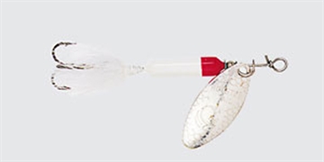 Picture of YAKIMA ROOSTER TAILS ROOSTER TAIL 1/8 WHITE/RED HEAD 208