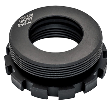Picture of Yankee Hill Machine Co sRx Low Profile Adapter, Compatible with sRx Muzzle Devices, Attaches to Suppressors with 1-3/8"x24 Thread Pitch, Black Oxide Finish YHM-4400