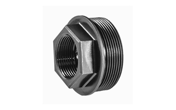 Picture of Yankee Hill Machine Co Sidewinder Direct Thread Adapter, 1/2"-36, Converts the Sidewinder, Cobra M2, and Cobra to Direct Thread, Black YHM-3253