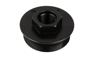 Picture of Yankee Hill Machine Co Universal Suppressor Mount, Coverts HUB Mount to Direct Thread, M13.5X1LH, Melonite QPQ Finish, Black YHM-2189-M