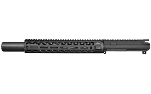 Picture of Yankee Hill Machine Co Turbo, 556NATO, 10.5" Barrel with Integral Turbo T2 Sound Suppressor, A3 Upper Receiver, 17-4 PH Stainless Steel/Inconel, Cerakote Black YHM-7125