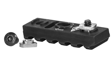 Picture of Yankee Hill Machine Co MLOK Continuous Rail Section, 2.75", 5 Slot, Black YHM-5400A