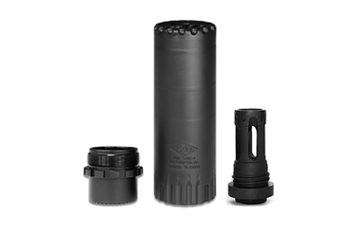 Picture of Yankee Hill Machine Co Turbo K-RB, Suppressor, 556NATO, 1/2"-28 Flash Hider Included, Steel, Black YHM-2180-28