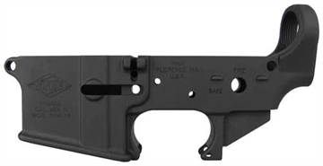 Picture of Yankee Hill Stripped Lower Receiver 5.56x45mm NATO 7075-T6 Aluminum Black Anodized for AR-15 125