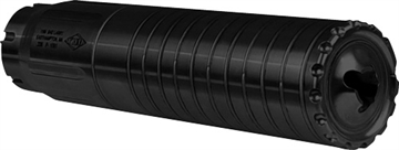 Picture of Yankee Hill Machine Co Bad Larry, Suppressor, 338 Caliber, 1.375x24 Mounting Hub, 17-4PH Stainless Steel Construction, Cerakote Finish, Black, Includes 5/8x24 Direct Thread Adapter YHM-2338-24 233824