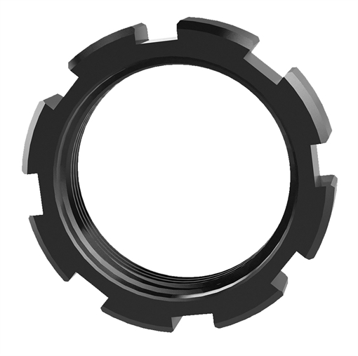 Picture of Yankee Hill Machine Co Jam Nut, For VICTRA-12 Mount, Matte Finish, Black YHM-1250