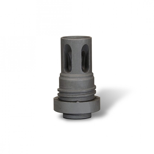 Picture of Yankee Hill Mini QD Flash Hider Black Phosphate M13.5x 1 LH Threads 2.13" OAL for 5.56x45mm NATO AR-Platform 4315M13LA