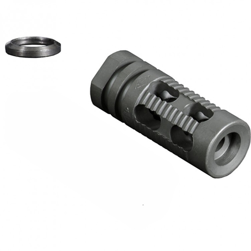 Picture of Yankee Hill Machine Co Phantom Muzzle Brake, Smooth, 1/2X28, Fits AR Rifles, Black Finish YHM-28-5M2 285M2