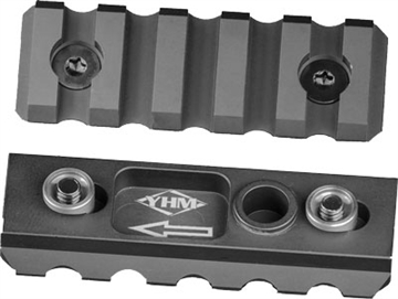 Picture of YHM RAIL SECTION KEYMOD TO PICATINNY 5-SLOT YHM9205A