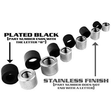 Picture of Yankee Hill Machine Co Thread Protector, Rifle, .22/5.56, 1/2X28, .920 Outer Diameter, Matte YHM-3410-B 3410B