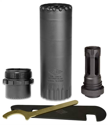 Picture of YANKEE HILL MACHINE TURBO K-RB 5.56MM SUPPRESSOR W/FLASH HIDER 218028