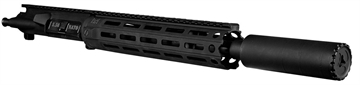 Picture of YHM Turbo K-RB Integral Suppressed Upper Receiver Group - 5.56mm 10" Handguard 11.5" Barrel YHM-8025