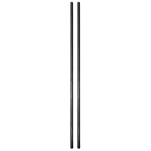 Picture of Yankee Hill Machine Co Assembly Rods, For VICTRA-12 Suppressor, 8" Long, 2 Pack, 17-4 Stainless Steel Construction, Black YHM-1208
