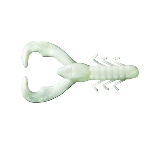 Picture of YUM 3.5" CHRISTIE CRAW 8PK WHITE YCW327