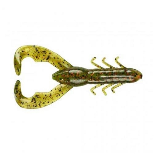 Picture of YUM 3.5" CHRISTIE CRAW 8PK WTMLN RED FLK YCW302