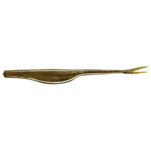 Picture of YUM 5" BREAKN SHAD 10PK GRN PUMPKIN YBS508