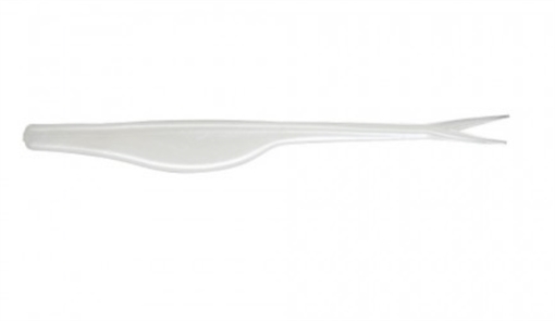 Picture of YUM 5" BREAKN SHAD 10PK PEARL WHT YBS583