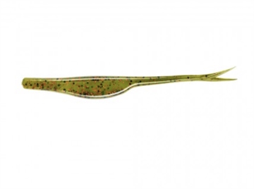 Picture of YUM 5" BREAKN SHAD 10PK WTMLN RED FLK YBS502