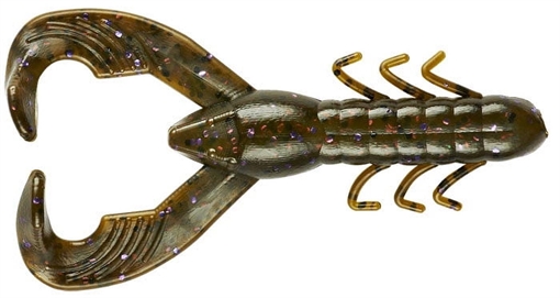 Picture of YUM CHRISTIE CRAW GREEN PUMPKIN PURPLE FLAKE YCW344