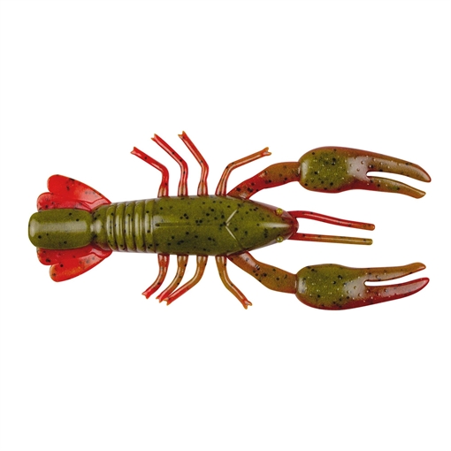 Picture of YUM NED CRAW 2"-GRN PMPKN/RD 8PK YNC2357