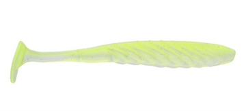 Picture of YUM PULSE 3" CHARTREUSE CLEAR SHAD 8CT YPL3198