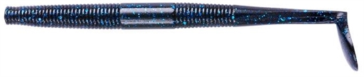 Picture of YUM SWIM'N DINGER 5" 8PK BLK/BLU FLK YSMD521