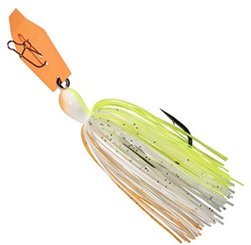 Picture of Z-MAN BIG BLADE CHATTERBAIT 1/2OZ CHARTREUSE/WHITE/ORANGE CBB12-05