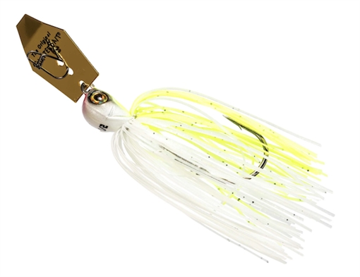Picture of Z-MAN CHATTERBAIT ELITE EVO 1/2 OZ CHARTREUSE/WHITE CBEV12-02