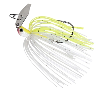 Picture of Z-MAN CHATTERBAIT JACKHAMMER BABYJACK 1/4 OZ CHARTREUSE/WHITE    CBJB14-02