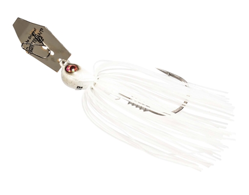 Picture of Z-MAN CHATTERBAIT ELITE EVO 1/2 OZ WHITE CBEV12-01