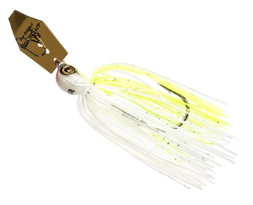 Picture of Z-MAN CHATTERBAIT ELITE EVO 3/8 OZ CHARTREUSE/WHITE CBEV38-02