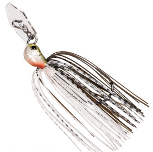 Picture of Z-MAN CHATTERBAIT JACKHAMMER STEALTHBLADE 3/8OZ GRN PMKN SHAD CBSB38-09