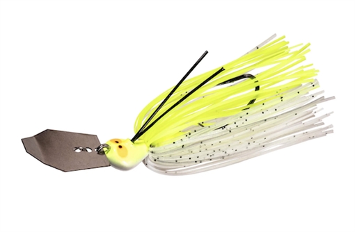 Picture of Z-MAN CROSSEYEZ CHATTERBAIT 1/2 OZ CHARTREUSE/WHITE CBCE12-06