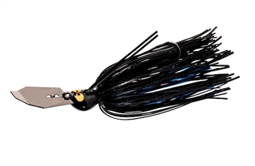 Picture of Z-MAN CROSSEYEZ CHATTERBAIT 3/8 OZ BLACK/BLUE CBCE38-02