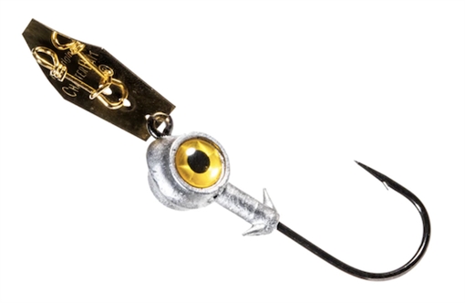 Picture of Z-MAN EYE STRIKE CHATTERBAIT 4/0 3/8 OZ GOLD 2 PACK CBE4038-2PK2