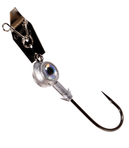 Picture of Z-MAN EYE STRIKE CHATTERBAIT 5/0 3/8 OZ SILVER 2 PACK CBE5038-1PK2