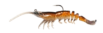 Picture of Z-MAN PRAWNSTARZ 3.5" BROWN SHRIMP 2 PACK PS35-02