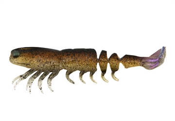 Picture of Z-MAN PRAWNSTARZ LOOSE BODY 3.5" BROWN SHRIMP 3 PACK PSLB35-02