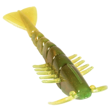 Picture of Z-MAN SALTY NED SHRIMPZ 2.5" MIDNIGHT OIL 6 PACK SNS25-350PK6