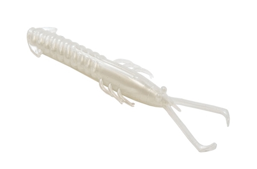 Picture of Z-MAN TROUT TRICK JERK SHRIMPZ 4" PEARL 5 PACK TTJS-84PK5