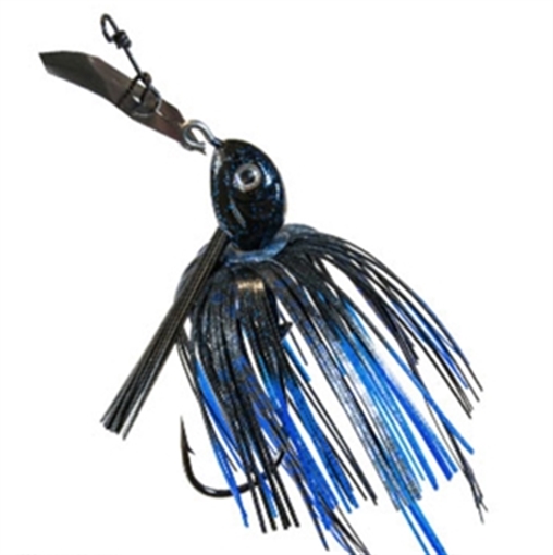 Picture of Z-MAN WEEDLESS CHATTERBAIT 1/2 BLK/BLUE CBW-PZ12-08