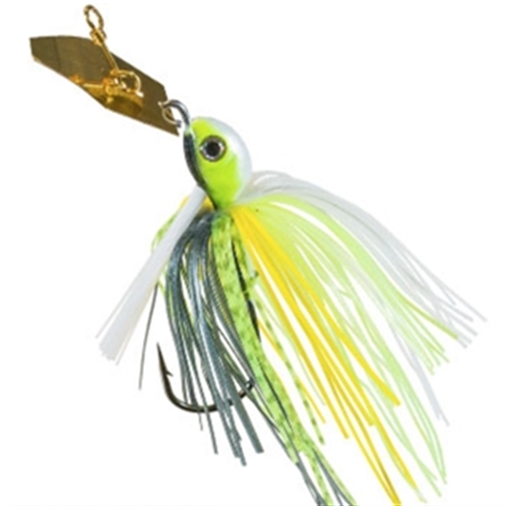 Picture of Z-MAN WEEDLESS CHATTERBAIT 3/8 GRN PMKN CBW-PZ38-10