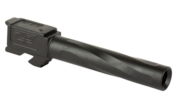 Picture of Zaffiri Precision Pistol Barrel, 9MM, 4.49", Nitride Finish, Black, Fits Glock 17 Gen 1-4 ZP.17BBN ZP17BBN