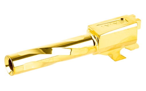 Picture of Zaffiri Precision Pistol Barrel, 9MM, 3.8", Titanium Nitride Finish, Gold, Fits Sig P320 Compact ZP.320BG