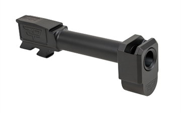 Picture of Zaffiri Precision Threadless Comp with Barrel, 9MM, Fits Glock 43, Nitride Finish, Black ZP.43BTCBN