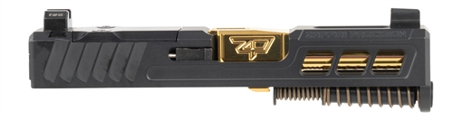 Picture of ZAFFIRI CU-G43-ZPS3-RMSC-BLK-TP-GLD-BLNK SLIDE G43 CUG43ZPS3RMSCBLKTPGLD
