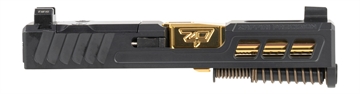 Picture of ZAFFIRI CU-G43-ZPS3-RMSC-BLK-TP-GLD-BLNK SLIDE G43 CUG43ZPS3RMSCBLKTPGLD
