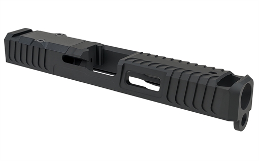 Picture of Zaffiri Precision ZPS.IBS Custom Slide Fits Glock 17 Gen 3 Black 17-4 Stainless Steel ZPS.B.17.BLK