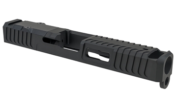 Picture of Zaffiri Precision ZPS.IBS Custom Slide Fits Glock 17 Gen 3 Black 17-4 Stainless Steel ZPS.B.17.BLK